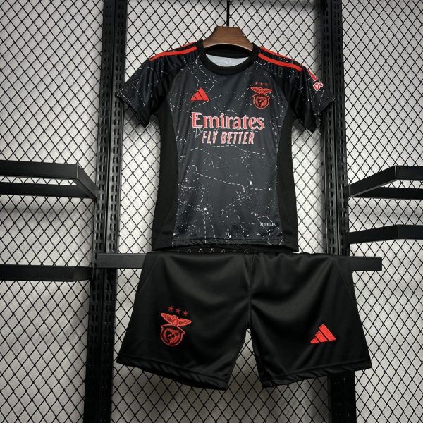 SLBenfica Equipamento Alternativo 2024-25 (Kit Criança) 🏆